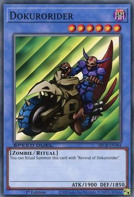 Dokurorider - SBCB-EN184 - Common 1st Edition Speed Duel Battle City Box 1st Edition Singles