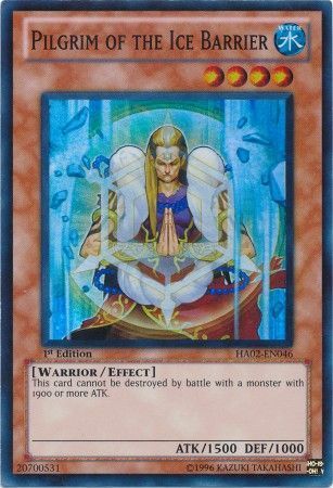 Pilgrim of the Ice Barrier - HA02-EN046 - Super Rare 1st Edition Hidden Arsenal 2 [HA02] 1st Edition Singles
