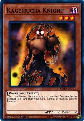 Kagemucha Knight - LEHD-ENC10 - Common 1st Edition Legendary Hero Decks 1st Edition Singles