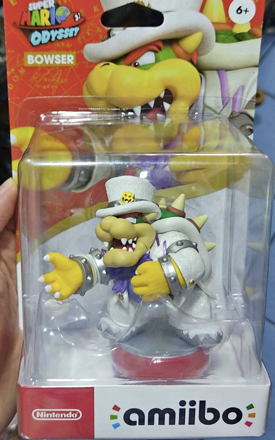 SJ Bowser Amiibo Nintendo Nuevo Súper Mario Odissey