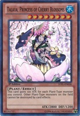 Talaya, Princess of Cherry Blossoms - JOTL-EN036 - Super Rare 1st Edition Judgment of the Light 1st Edition Singles (espanol)