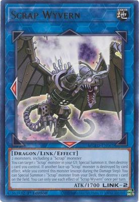 Scrap Wyvern - MGED-EN061 - Rare 1st Edition Maximum Gold El Dorado 1st Edition Singles