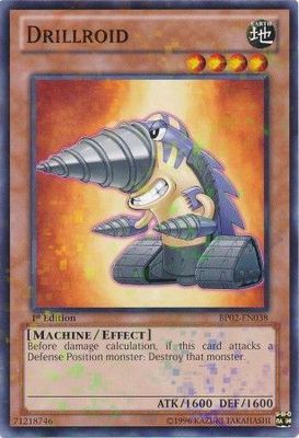 Drillroid - BP02-EN038 - Mosaic Rare 1st Edition Battle Pack 2: War of the Giants Mosaic Rare 1st Edition Singles