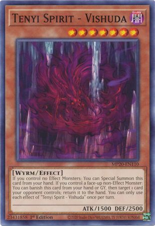 Tenyi Spirit - Vishuda - MP20-EN110 - Common 1st Edition 2020 Mega-Tin: Lost Memories 1st Edition Singles