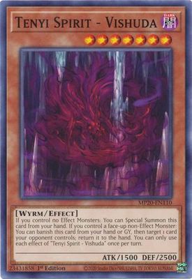 Tenyi Spirit - Vishuda - MP20-EN110 - Common 1st Edition 2020 Mega-Tin: Lost Memories 1st Edition Singles