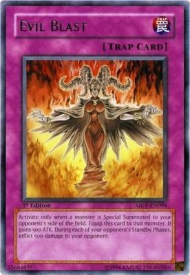 Evil Blast - ABPF-EN094 - Rare 1st Edition Absolute Powerforce [ABPF] 1st Edition Singles