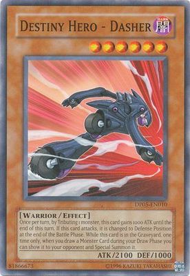 Destiny Hero - Dasher - DP05-EN010 - Common Unlimited Duelist Pack: Aster Phoenix Unlimited Singles