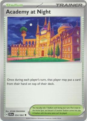 Academy at Night - 054/064 - Uncommon Shrouded Fable Singles