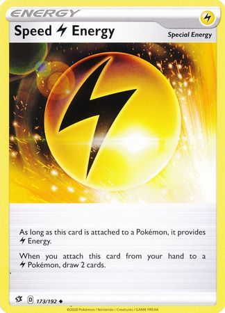 Speed L Energy - 173/192 - Uncommon Sword &amp; Shield: Rebel Clash Singles (Español)