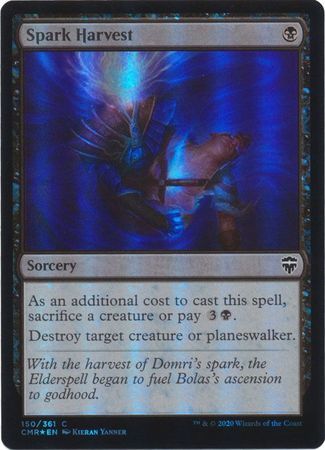 Spark Harvest 150/361 - Foil Commander Legends Foil Singles