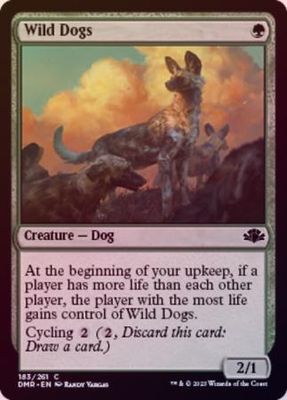 Wild Dogs 183/261 - Foil Dominaria Remastered Foil Singles