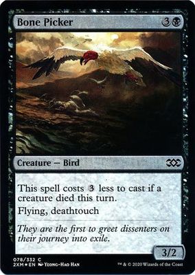 Bone Picker 078/332 - Foil Double Masters Foil Singles