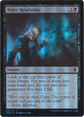 Bitter Revelation 109/361 - Foil Commander Legends Foil Singles