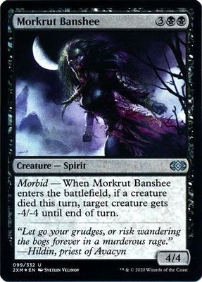 Morkrut Banshee 099/332 - Foil Double Masters Foil Singles