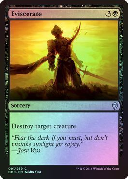 Eviscerate 091/269 - Foil Dominaria Foil Singles