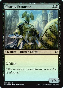 Charity Extractor 081/264 - Foil War of the Spark Foil Singles