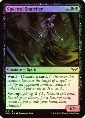 Spectral Snatcher 116 - Foil Duskmourn: House of Horror Foil Singles (Español)