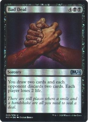 Bad Deal 089/274 - Foil Magic 2021 (M21) Foil Singles