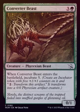 Converter Beast 0180 - Foil March of the Machine Foil Singles