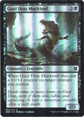 Guul Draz Mucklord 104/280 - Foil Zendikar Rising Foil Singles