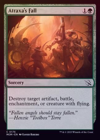 Atraxa&#39;s Fall 0176 - Foil March of the Machine Foil Singles