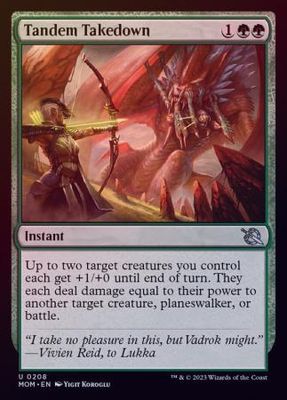 Tandem Takedown 0208 - Foil March of the Machine Foil Singles