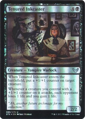 Tenured Inkcaster 088/275 - Foil Strixhaven: School of Mages Foil Singles