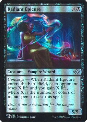 Radiant Epicure 098/303 - Foil Modern Horizons 2 Foil Singles