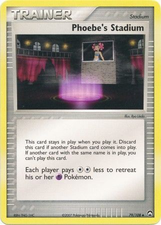 Phoebe&#39;s Stadium - 79/108 - Uncommon Ex Power Keepers Singles