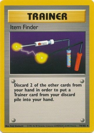 Item Finder - 74/102 - Rare Unlimited Base Set Unlimited Singles