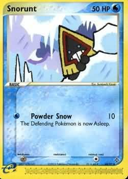 Snorunt - 44/97 - Uncommon Ex Dragon Singles