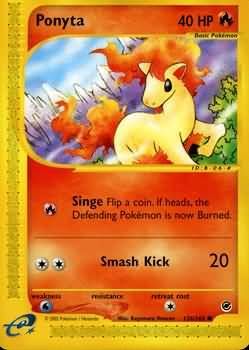 Ponyta - 126/165 - Common Expedition Singles