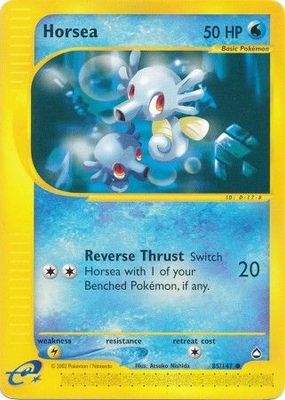 Horsea - 85/147 - Common Aquapolis Singles