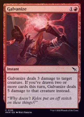 Galvanize 0128 - Foil Murders at Karlov Manor Foil Singles