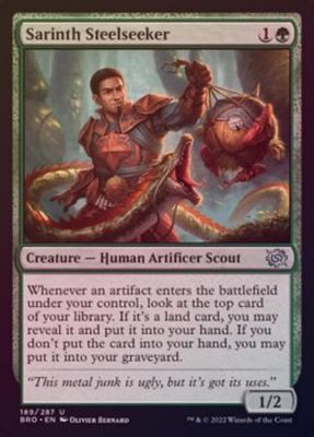 Sarinth Steelseeker 189/287 - Foil The Brothers&#39; War Foil Singles