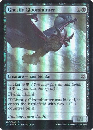 Ghastly Gloomhunter 103/280 - Foil Zendikar Rising Foil Singles