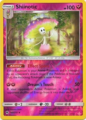 Shiinotic - 148/214 - Uncommon Reverse Holo (Español)