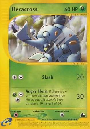Heracross - 64/144 - Common Skyridge Singles