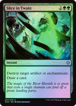 Slice in Twain 207/279 - Foil Ixalan Foil Singles (Español)