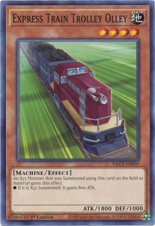 Express Train Trolley Olley - DLCS-EN039 - Common 1st Edition Dragons of Legend The Complete Series 1st Edition Singles
