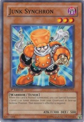 Junk Synchron - DP08-EN001 - Common 1st Edition Duelist Pack: Yusei [DP08] 1st Edition Singles