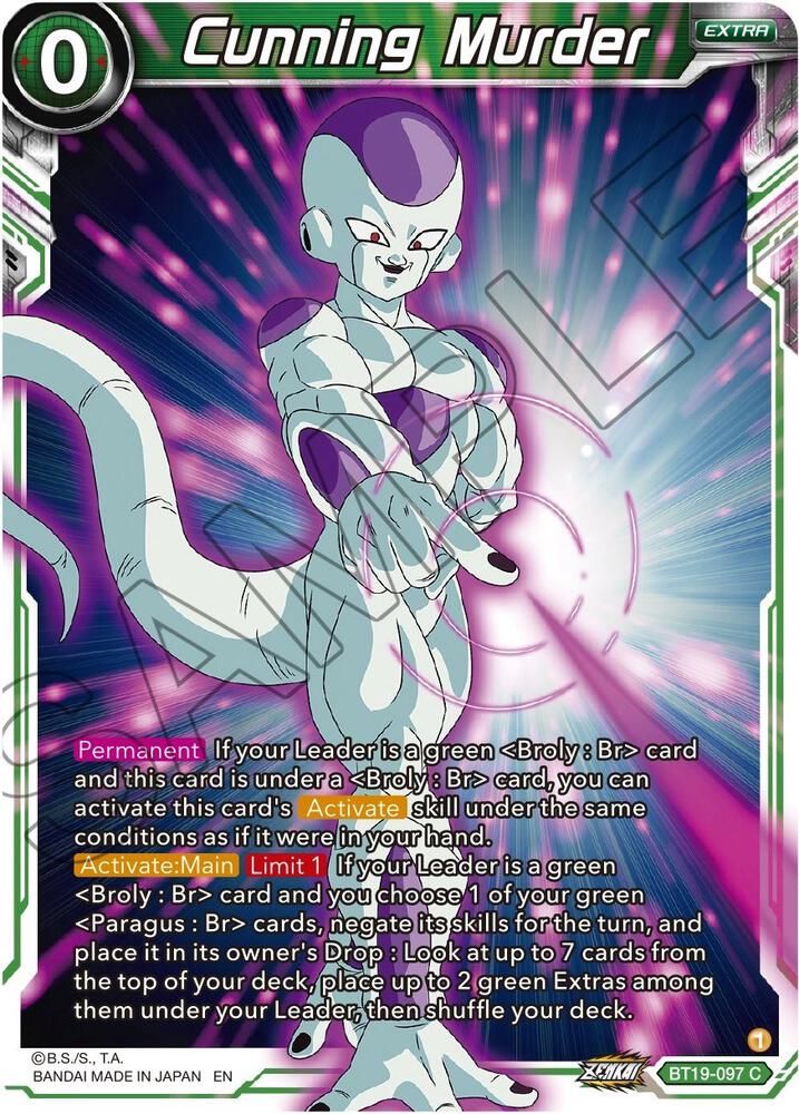 Cunning Murder - Fighter&#39;s Ambition (DBS-B19) Fighter&#39;s Ambition