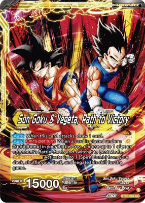 SS Vegito // Son Goku &amp; Vegeta, Path to Victory - Power Absorbed (DBS-B20) Power Absorbed