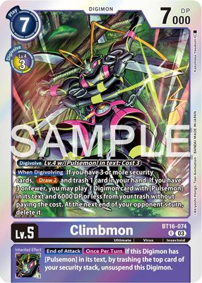 Climbmon - Beginning Observer (BT16) Beginning Observer