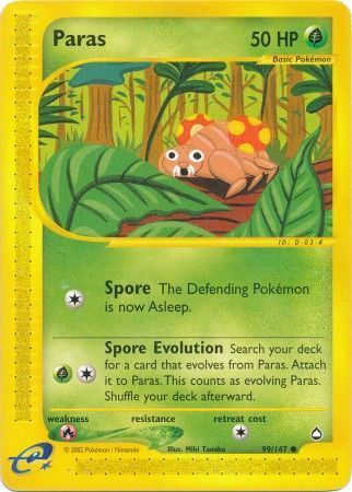 Paras - 99/147 - Common Aquapolis Singles