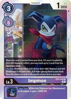 Impmon - Digital Hazard (EX02) Digital Hazard