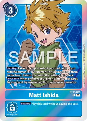 Matt Ishida - Exceed Apocalypse (BT15) Exceed Apocalypse