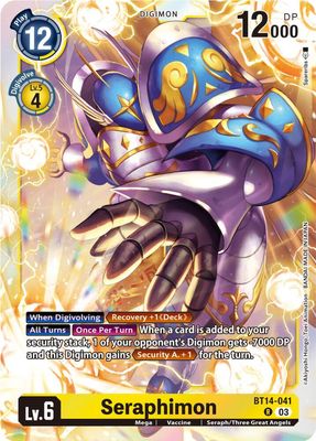 Seraphimon - Blast Ace (BT14) Blast Ace