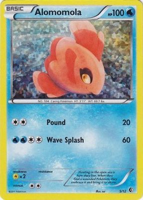 Alomomola - 5/12 - McDonald&#39;s Holo Promo Pokemon McDonald&#39;s Promos (Español)