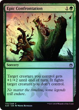 Epic Confrontation 170/249 - Foil Masters 25 Foil Singles